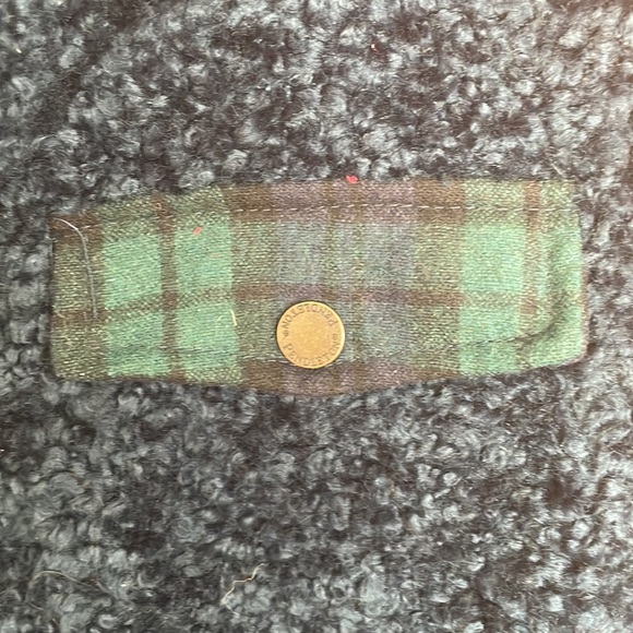 PENDLETON navy blue deep pile full zip Sherpa jacket - Picture 3 of 12